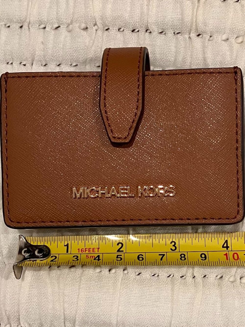 Michael Kors Card Case, camel color